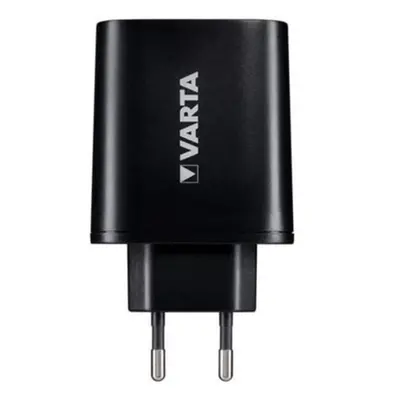 Varta Carregador Triplo USB/USB-C 7W Preto