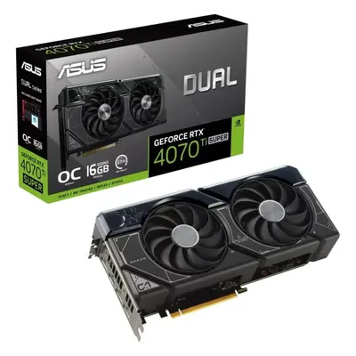 Placa Gráfica ASUS Dual GeForce RTX 4070 Ti SUPER OC Edition 16GB GDDR6X DLSS3