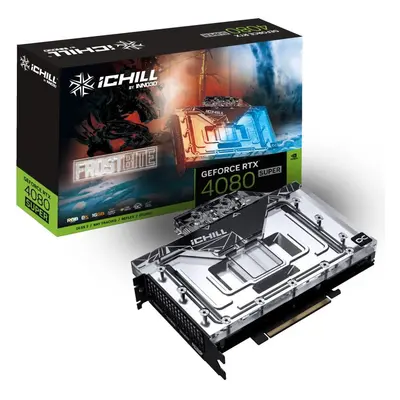 Placa Gráfica Inno3D GeForce RTX 4080 SUPER ICHILL FROSTBITE 16GB GDDR6X DLSS3