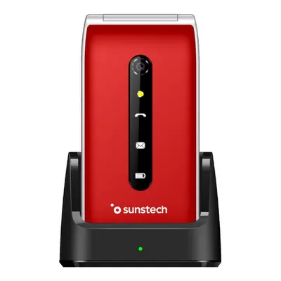 Sunstech CELT18 Telemóvel Sénior Vermelho