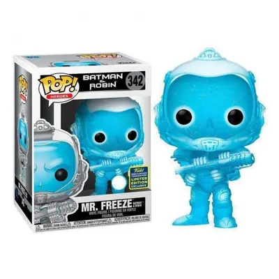 Funko Pop Héroes Dc Batman & Robin Mr Freeze Diamante Convención San Diego 2020