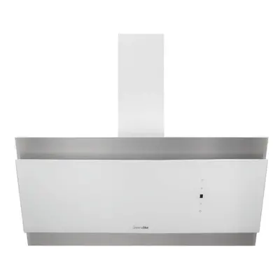 Universal Blue Andes 4090W Exaustor Inclinado 90cm Vidro Branco/Inox