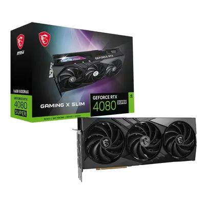 Placa Gráfica MSI GeForce RTX 4080 SUPER GAMING X SLIM 16GB GDDR6X DLSS3