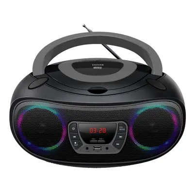 Denver Tcl-212 Radio CD Bluetooth Radio FM Cinzento