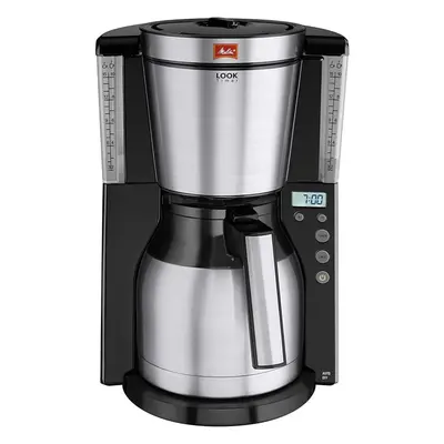 Melitta Look IV Therm Timer Cafeteira 10 Chávenas Aço Inoxidável