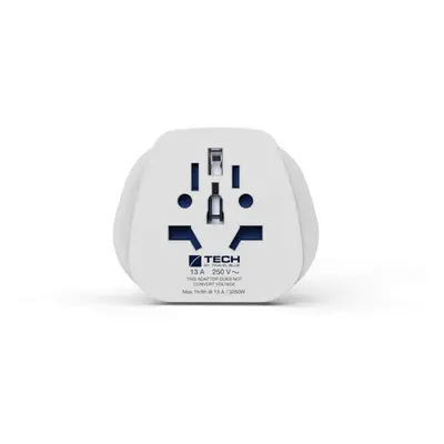 Travel Blue Adaptador de Corrente Entrada Mundial para Tomada Europeia