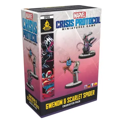 Atomic Mass Games Marvel Crisis Protocol: Gwenom & Scarlet Spider Jogo de Mesa Expansão