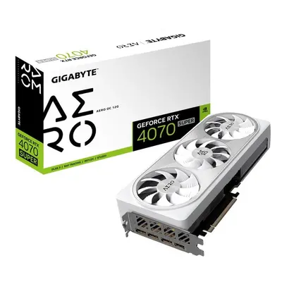 Placa Gráfica Gigabyte GeForce RTX 4070 SUPER AERO OC 12GB GDDR6X DLSS3