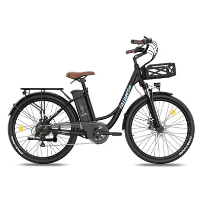 Fafrees F26 Lasting Bicicleta Elétrica Motor 250W Bateria 36V/20.3Ah Autonomia 160km Preta