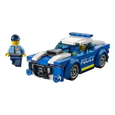 Carro de polícia da cidade de Lego