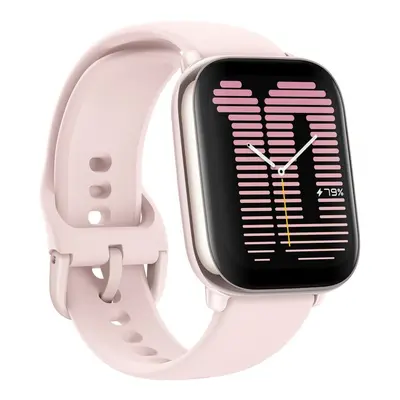 Amazfit Active AMOLED Smartwach com Bracelete de Silicone Petal Pink