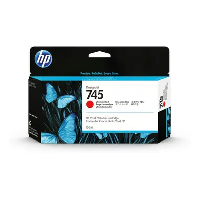 HP 745 Cartucho de Tinta Original Rojo Cromático