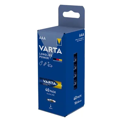 Varta LongLife AAA LR03 Pack 40 unidades