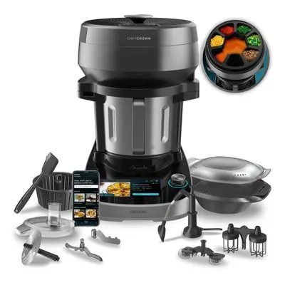 Cecotec Mambo CooKing Unique Robot de Cozinha Multifunções com Dispensador de Alimentos 4.5L 210