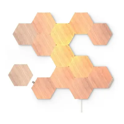 Kit inicial de hexágonos Nanoleaf Elements com 13 painéis de LED