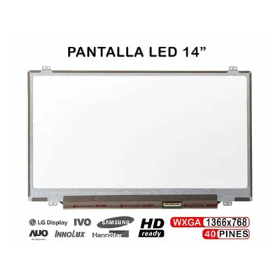 Tela LED de 14" para laptop HP Pavilion Dm4 Xe140ea