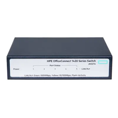 HPE Aruba OfficeConnect 1420 Switch Não-Administrado 5 Portas Gigabit