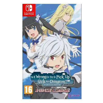 Is It Wrong to Try to Pick Up Girls in a Dungeon Infinite Combate Nintendo Switch