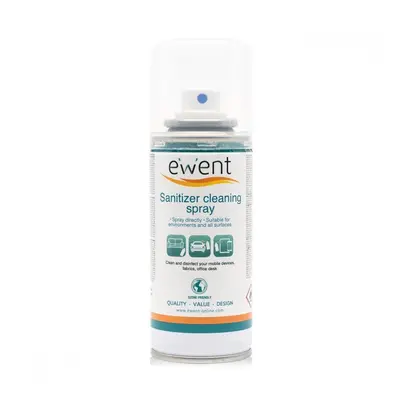 Ewent EW5675 Spray Desinfetante para Limpeza de Superfícies 100ml