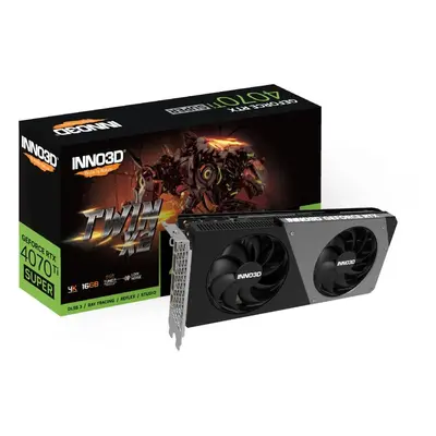 Placa Gráfica Inno3D GeForce RTX 4070 Ti SUPER TWIN X2 16GB GDDR6X DLSS3