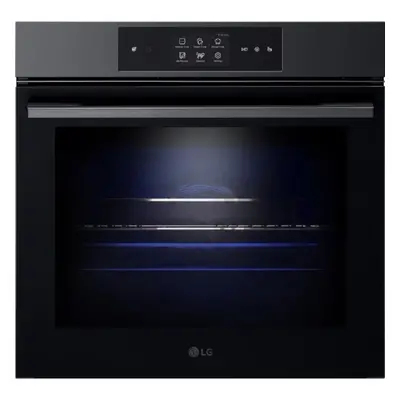 Forno a vapor multifuncional LG WSED7665B Instaview 76L preto