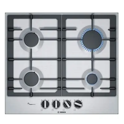 Bosch Serie 6 PCP6A5B90 Placa a Gás 4 Zonas Inox