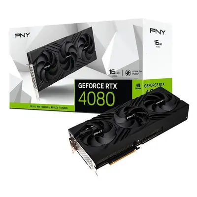 Placa Gráfica PNY GeForce RTX 4080 VERTO Triple Fan 16GB GDDR6X