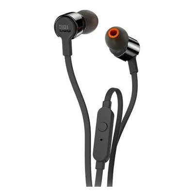 Fones de ouvido JBL Tune 210 com microfone pretos