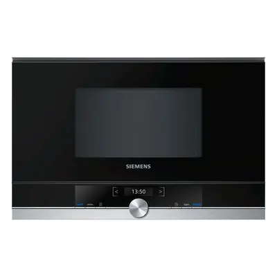 Siemens iQ700 BF634LGS1 Micro-ondas Encastrável 21L 900W Preto/Inox