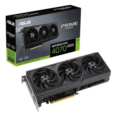 Placa Gráfica ASUS PRIME GeForce RTX 4070 SUPER OC Edition 12GB GDDR6X DLSS3