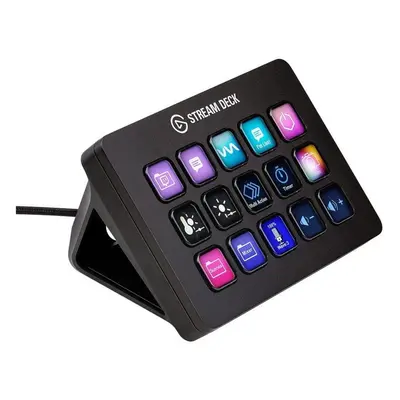 Elgato Stream Deck MK.2 Interface Tátil de Controlo 15 Teclas LCD Personalizáveis