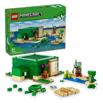 Lego Minecraft A casa da tartaruga de praia