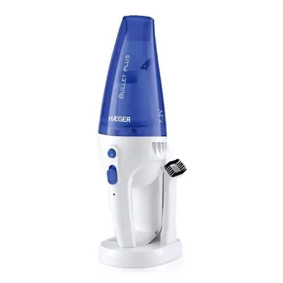 Haeger Bullet Plus Aspirador de Mão 7.2V Azul