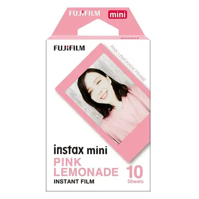 Fujifilm Instax Mini Pink Lemonade Papel Fotográfico para Cámaras Instax Mini