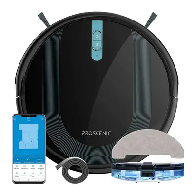 Proscenic 850T Robot Aspirador WiFi Preto