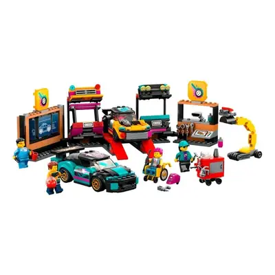 Garagem personalizada para carros Lego City