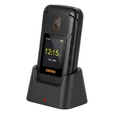 Lipa Uniwa V909T Telemóvel Sénior 4G Preto