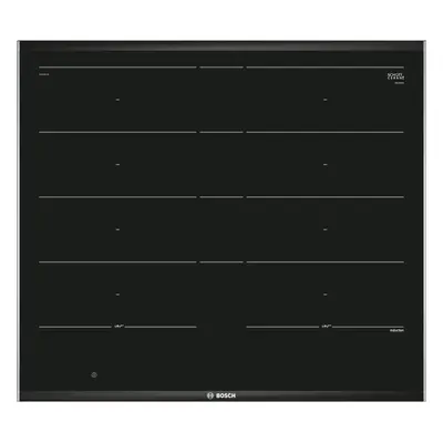 Bosch Serie 8 PXY675DC1E Placa de Inducción Flex 4 Zonas 60cm Negra