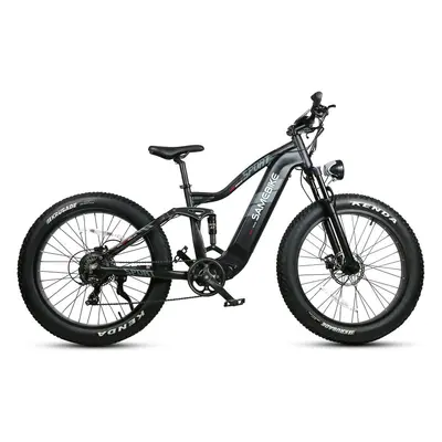 Samebike RS-A08 Bicicleta Elétrica 750w Bateria 48v17ah 26" Preta