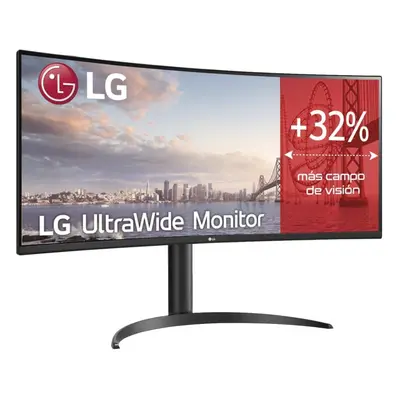 LG 34WP75CP-B 34" LED UWQHD 160Hz FreeSync Premium Curvo USB-C