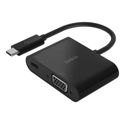 Belkin Adaptador USB-C para VGA 60 W de Corrente por Pass-Through