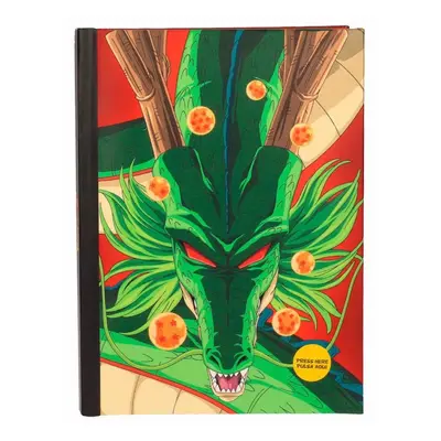 Caderno SD Toys Dragon Ball Z com luz Shenron