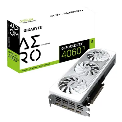 Placa Gráfica Gigabyte GeForce RTX 4060 Ti AERO OC 16GB GDDR6 DLSS3