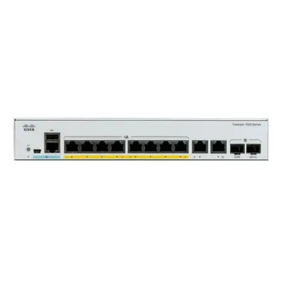 Cisco Catalyst C1000-8FP-2G-L Switch 8 Portas Gigabit + 2 SFP