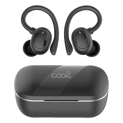 Cool Fit Sport Auriculares TW Stereo Bluetooth Pretos