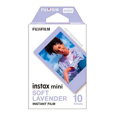 Fujifilm Instant Film Mini Soft Lavender Instant Photo Film 10 folhas