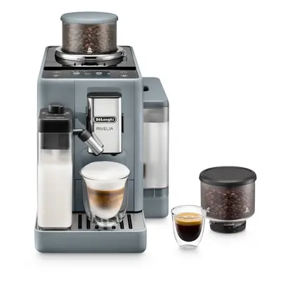 DeLonghi Rivelia Máquina de Café Automática com Moinho 19 Bar Cinzenta