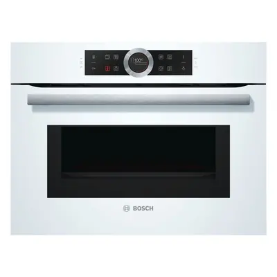 Bosch CMG633BW1 Forno Compacto Multifunções com Micro-ondas 45L Branco/Inox