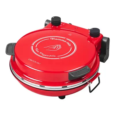 Cecotec Fun Pizza&Co Mamma Mia Forno Elétrico para Pizza 1200W Vermelho