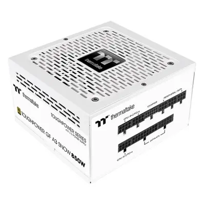 Fonte de Alimentação Thermaltake Toughpower GF A3 Snow TT Premium Edition PCIe 5.0 850W 80 Plus 